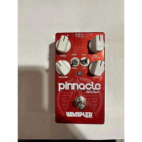 Used Wampler Pinnacle Deluxe Distortion Effect Pedal