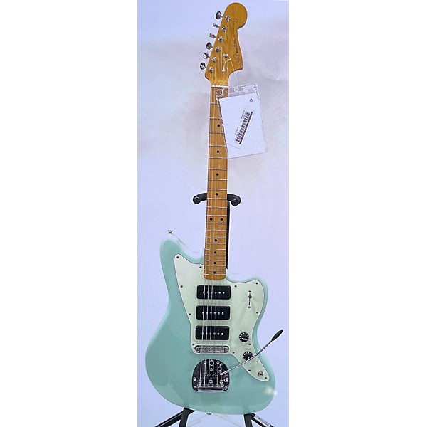 Used Fender Noventa Jazzmaster Solid Body Electric Guitar Seafoam Green