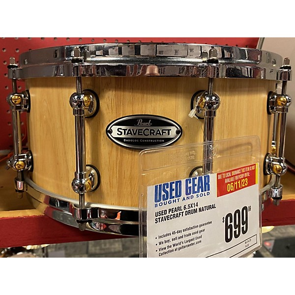 Used Pearl 6.5X14 Stavecraft Drum Guitar Center