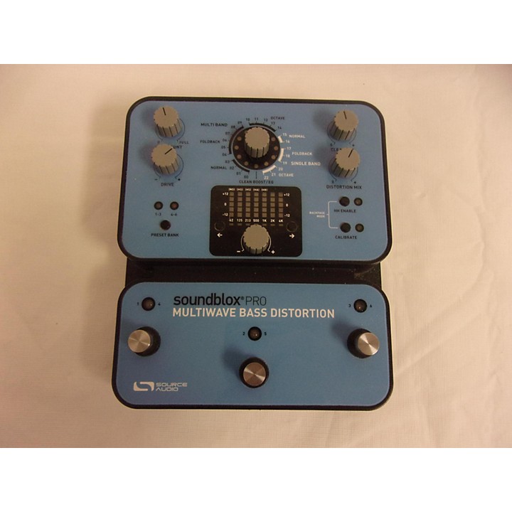 Used Source Audio Soundblox Pro Multiwave Bass Distortion Bass Effect Pedal Guitar Center