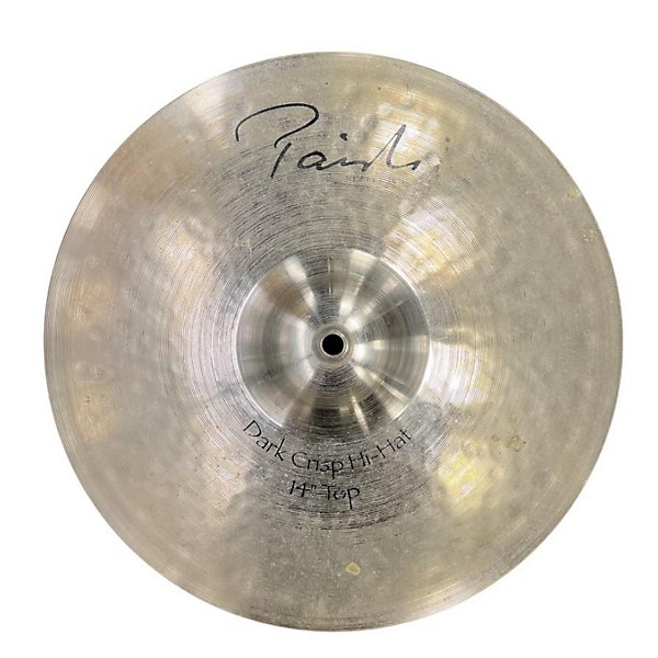 Used Paiste 14in Signature Reflector Crisp Hi Hat Pair Cymbal Guitar
