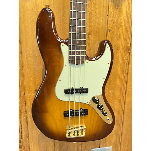 Used Fender Used Fender 75th Anniversary Commemorative American Jazz Bass Sienna Sunburst Electric Bass Guitar