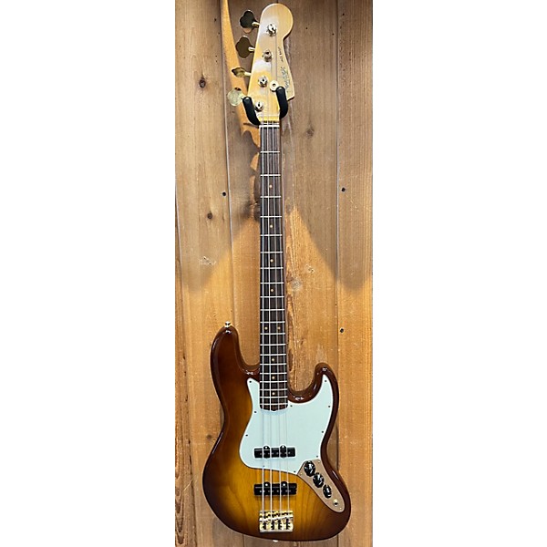 Used Fender Used Fender 75th Anniversary Commemorative American Jazz Bass Sienna Sunburst Electric Bass Guitar