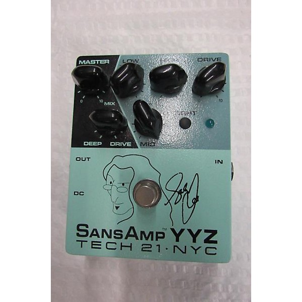 Used Tech 21 SANSAMP YYZ Effect Pedal