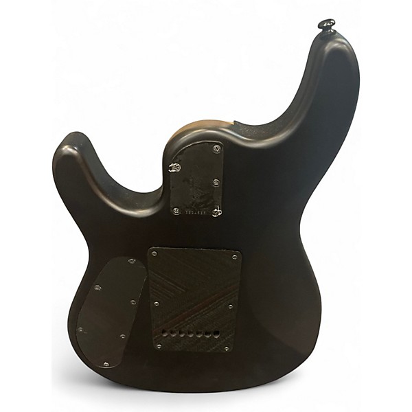 Used Sterling by Music Man John Petrucci JP157 7 String Black Solid Body Electric Guitar