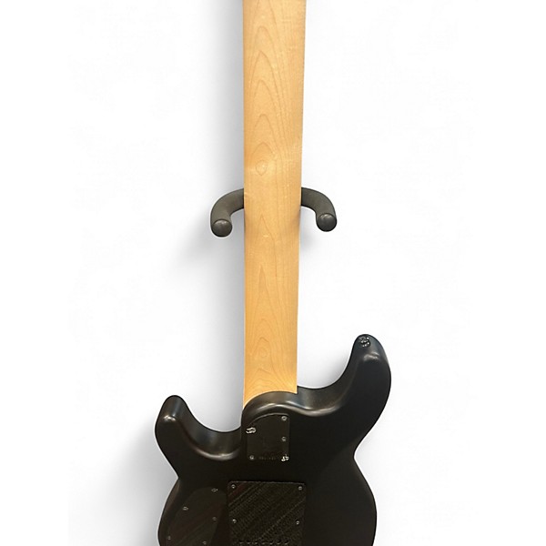 Used Sterling by Music Man John Petrucci JP157 7 String Black Solid Body Electric Guitar