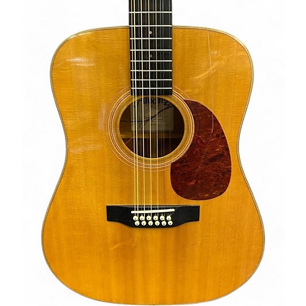 Used Alverez 5054 12 string Natural 12 String Acoustic Electric Guitar