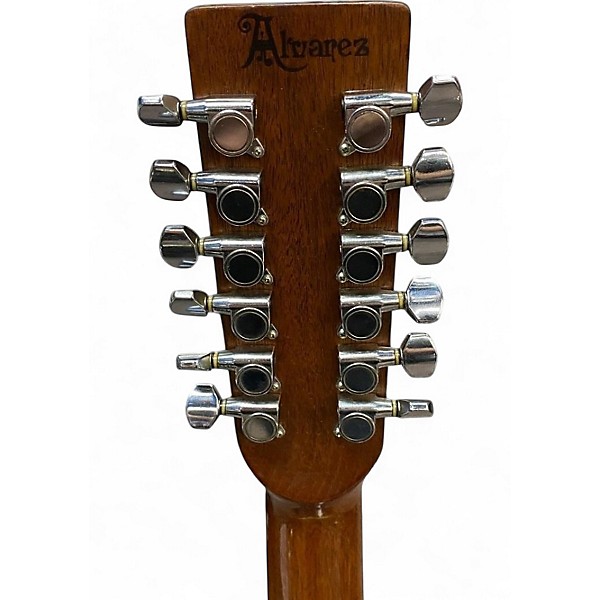 Used Alverez 5054 12 string Natural 12 String Acoustic Electric Guitar