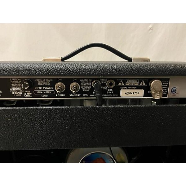 Used Fender 1965 Deluxe Reverb 22W Tube Guitar Amp Head
