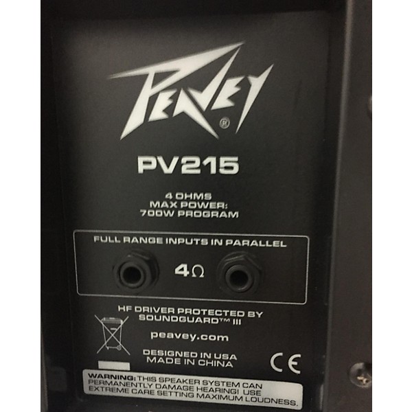 Used Peavey PV215 Unpowered Speaker