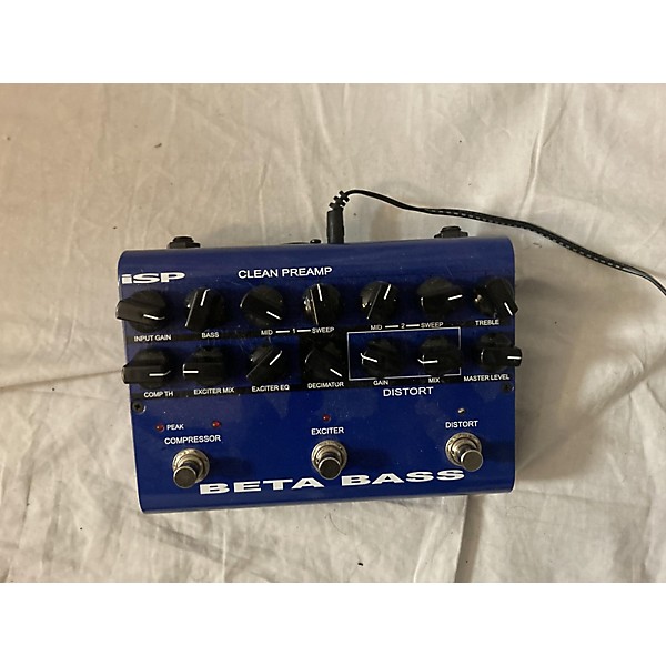 Used Isp Technologies Beta Bass Bass Preamp Guitar Center