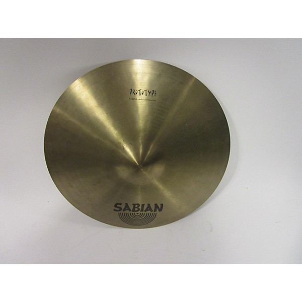 Used SABIAN 20in PROTOTYPE CRASH RIDE Cymbal