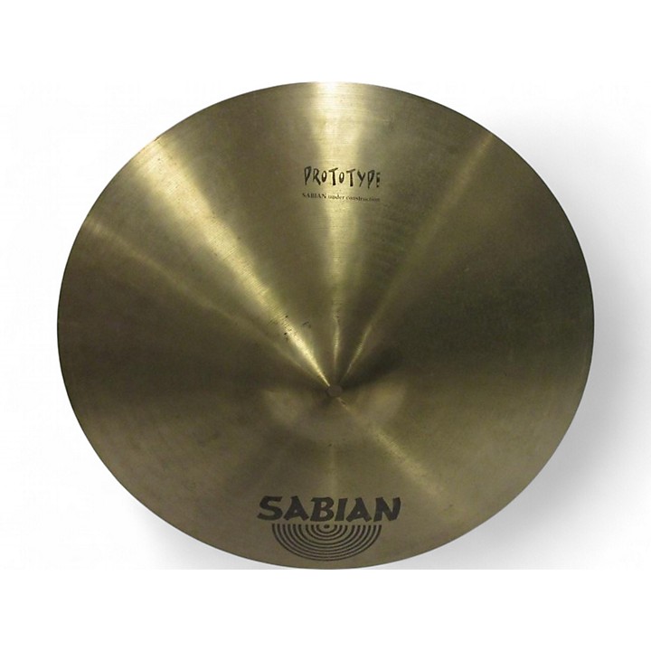 Used SABIAN Used SABIAN 20in PROTOTYPE CRASH RIDE Cymbal 40 | Guitar Center