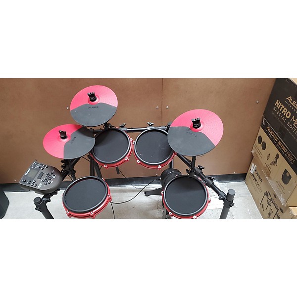 Used Alesis NITRO MESH Electric Drum Set Guitar Center