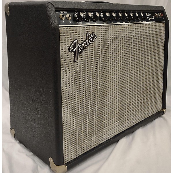 Vintage Fender 1980s Deluxe Reverb 2 Tube Guitar Combo Amp