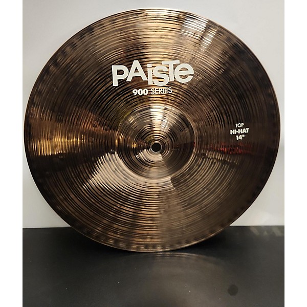 Used Paiste 15in 900 Series Color Sound Heavy Hi-hat Cymbal 35