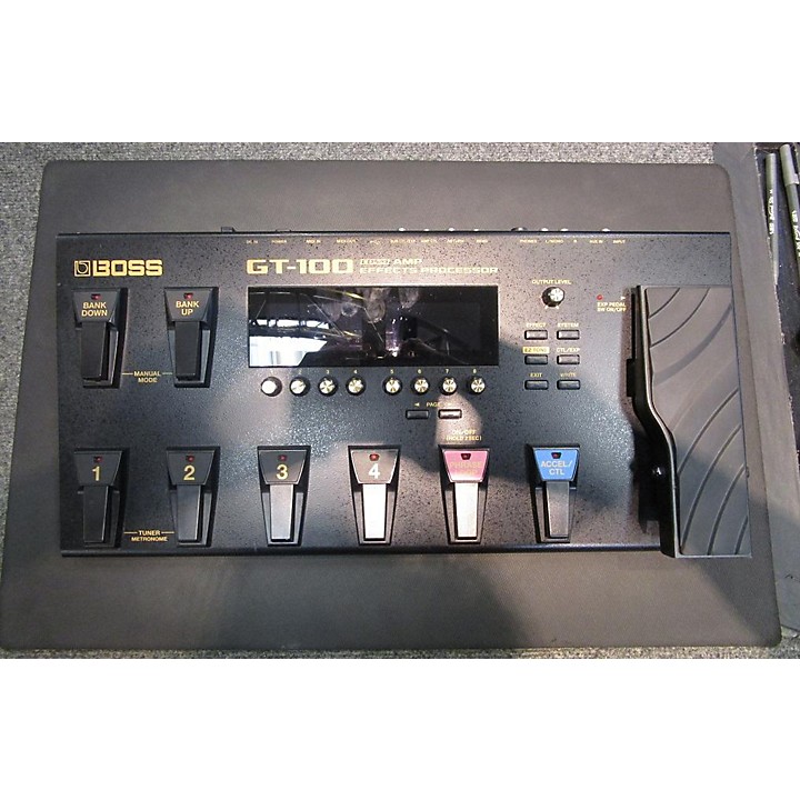 Used BOSS GT100 Effect Processor