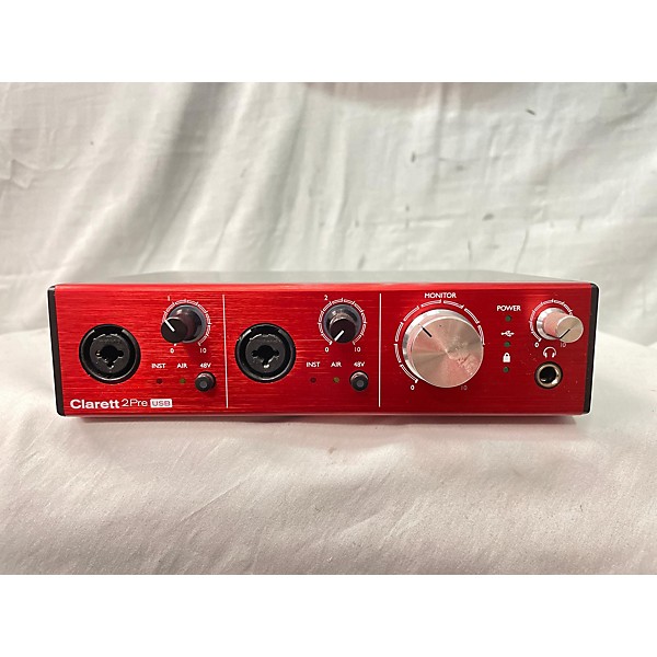 Used Focusrite Clarett 2Pre Audio Interface Guitar Center