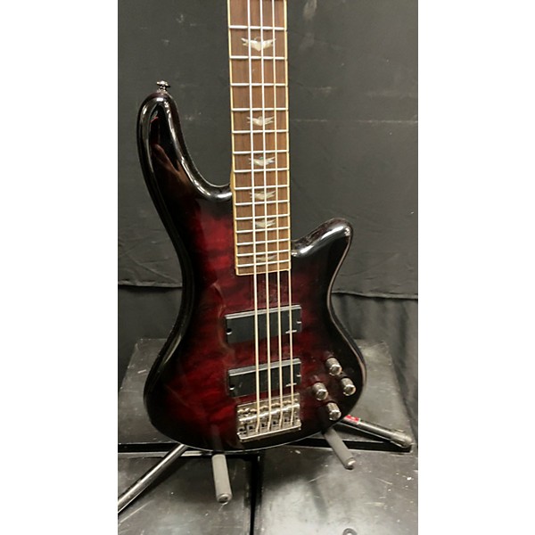 Used Schecter Guitar Research Stilletto Extreme 5 Electric Bass