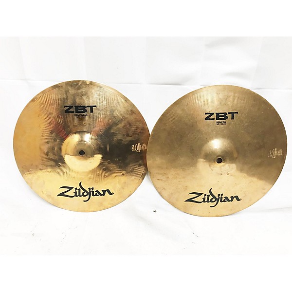 Used Zildjian 13in ZBT Hi Hat Pair Cymbal Guitar Center