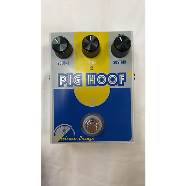Used Used Electronic Orange Pig Hoof MK II Effect Pedal Guitar Center
