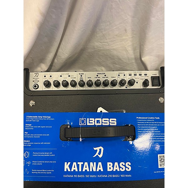 Used BOSS Katana Bass 210 Bass Combo Amp Guitar Center
