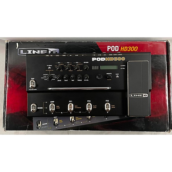 Used Line 6 Pod HD300 Amp Modeler Effect Processor | Guitar Center