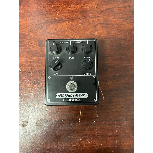 Used Used GOKKO HI GAIN BOX Effect Pedal Guitar Center