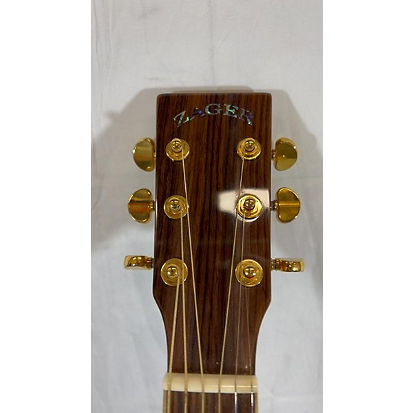 Used Zager ZAD900 CE Acoustic Electric Guitar Natural Guitar Center