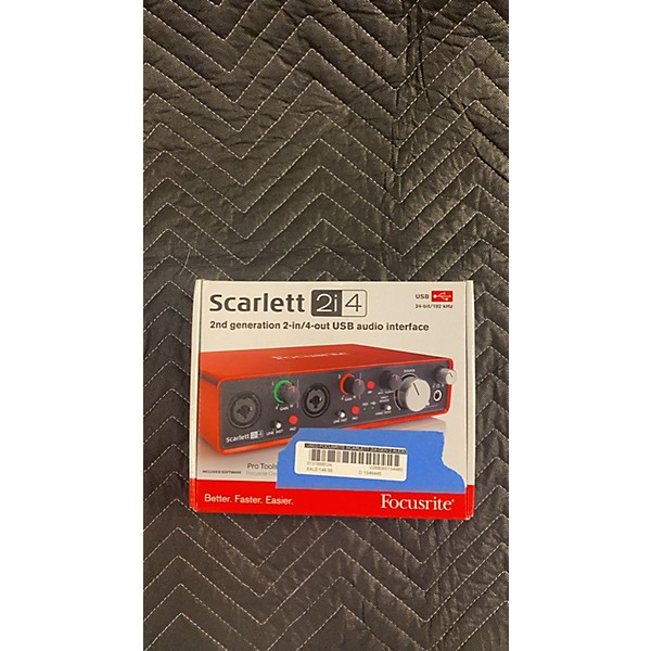 Used Focusrite Scarlett 2i4 Gen 2 Audio Interface | Guitar Center