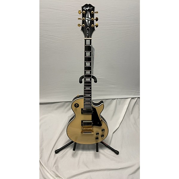 Used Epiphone Les Paul Custom Solid Body Electric Guitar Guitar Center