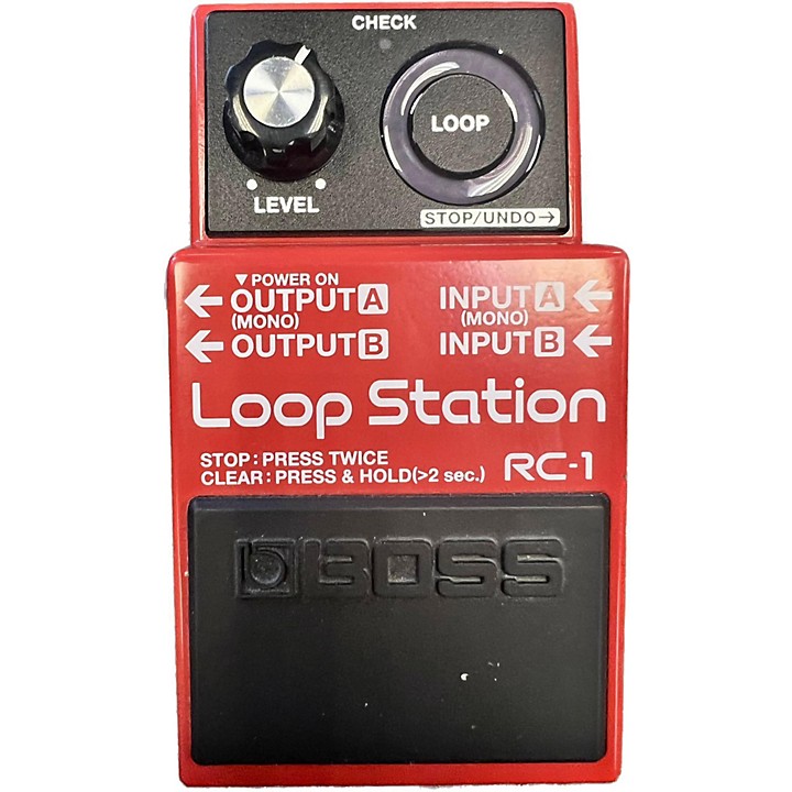 Used BOSS RC1 Loop Station Pedal Guitar Center