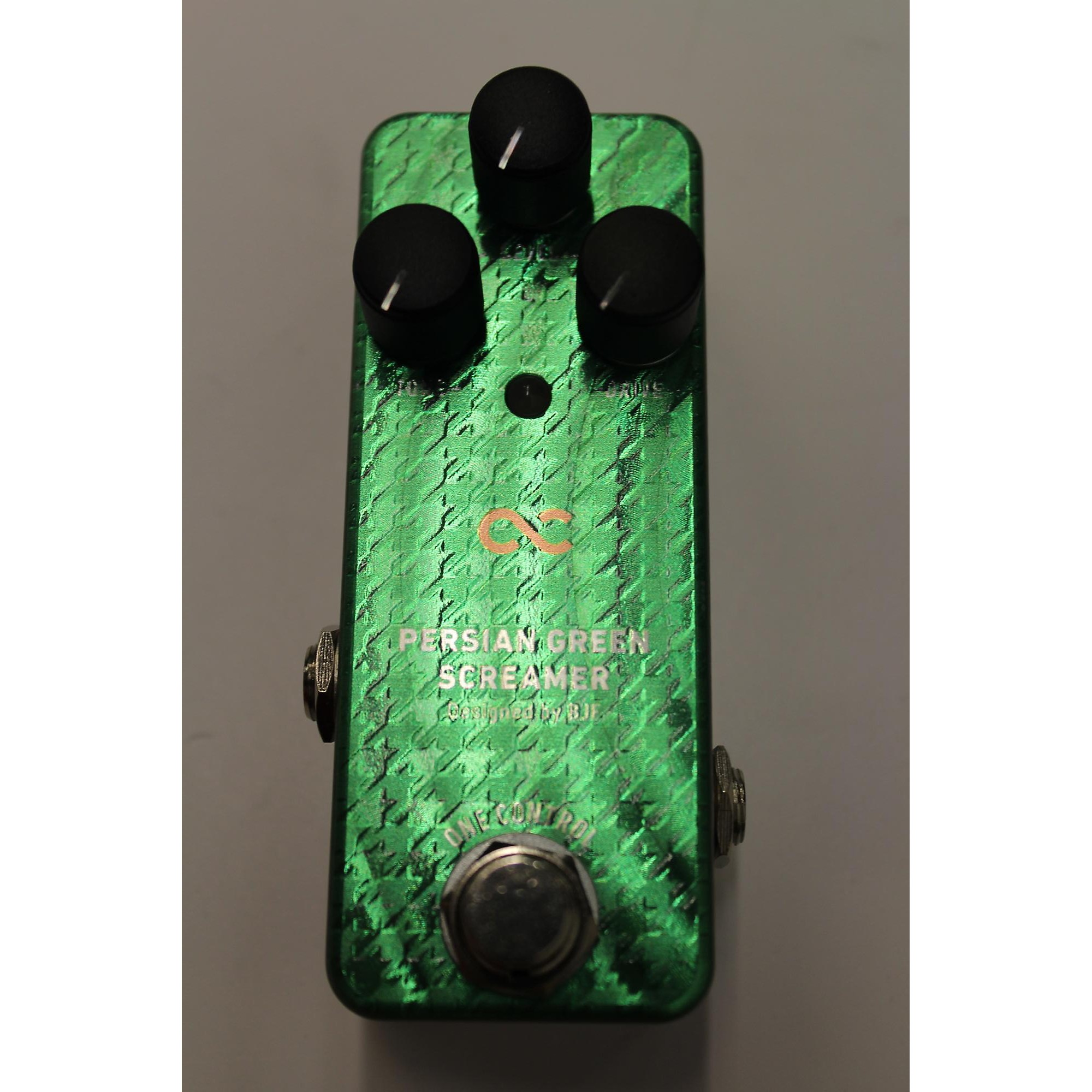 Used One Control PERSIAN GREEN SCREAMER Effect Pedal | Guitar Center