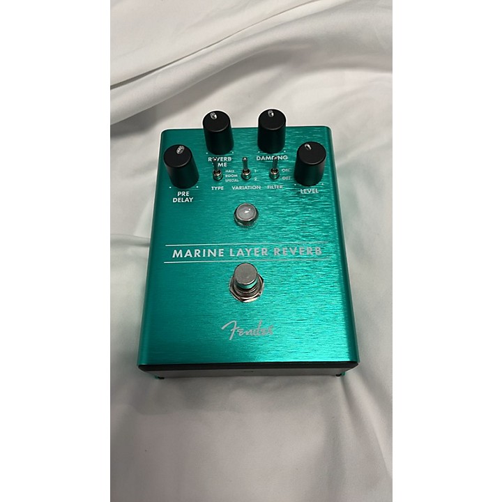 Used Fender Marine Layer Reverb Effect Pedal Guitar Center