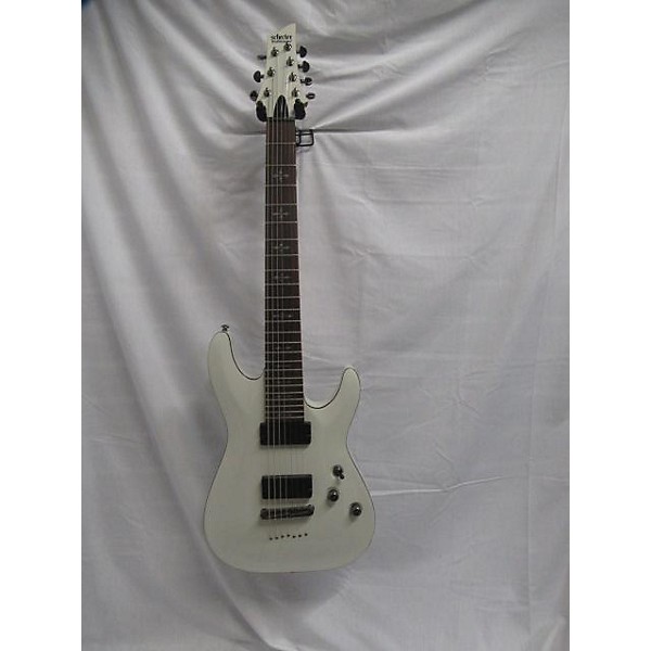 Used Schecter Guitar Research Demon 7 String Solid Body Electric Guitar