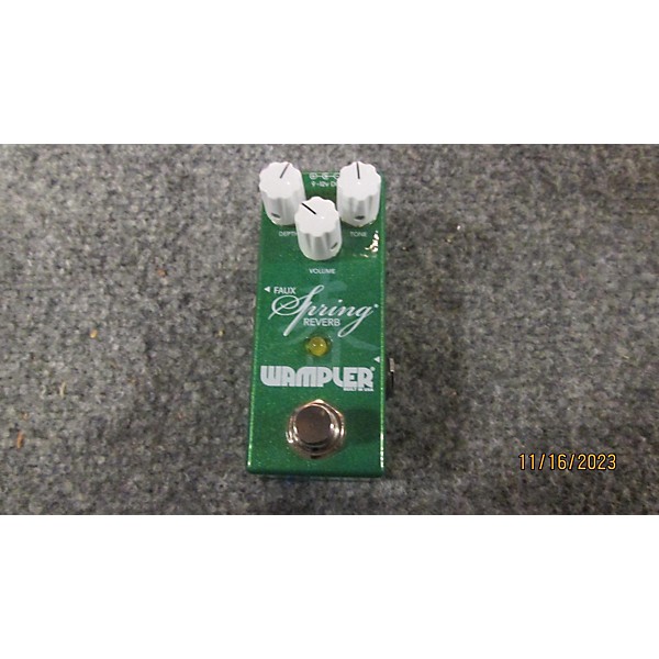 Used Wampler Faux Spring Reverb Effect Pedal | Guitar Center