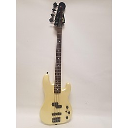 Vintage Fender Vintage 1988 Fender Contemporary Jazz Bass Special Antique White Electric Bass Guitar