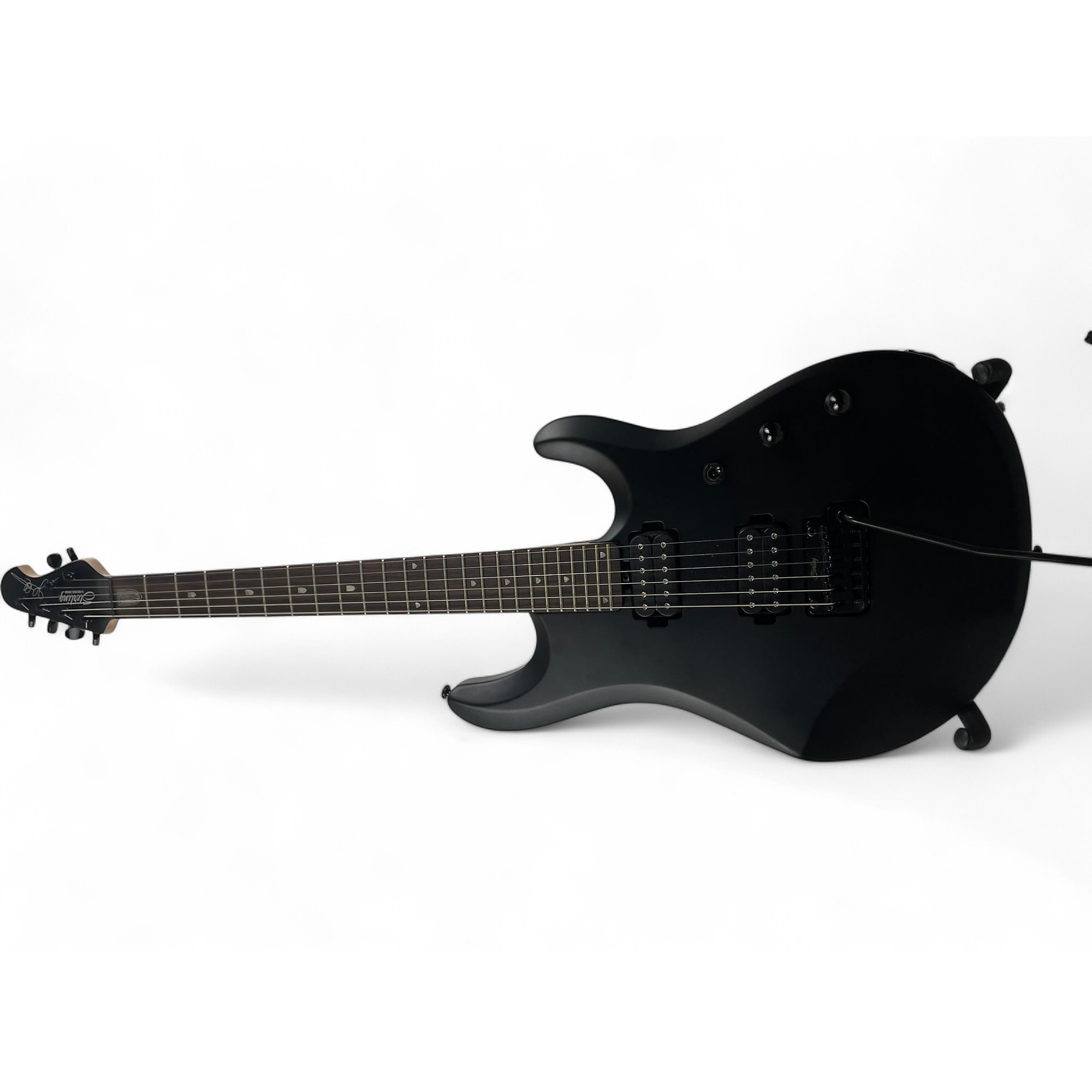Used Sterling by Music Man jp60 stealth black Solid Body
