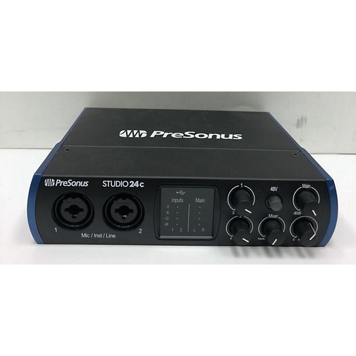 Used PreSonus Studio 24c Audio Interface | Guitar Center