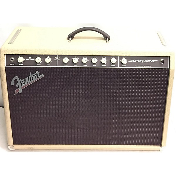 Used Fender Super Sonic 22 22W 1x12 Tube Guitar Combo Amp | Guitar