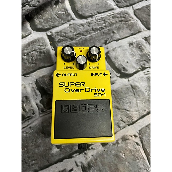 Used BOSS SD1 Super Overdrive Effect Pedal Guitar Center