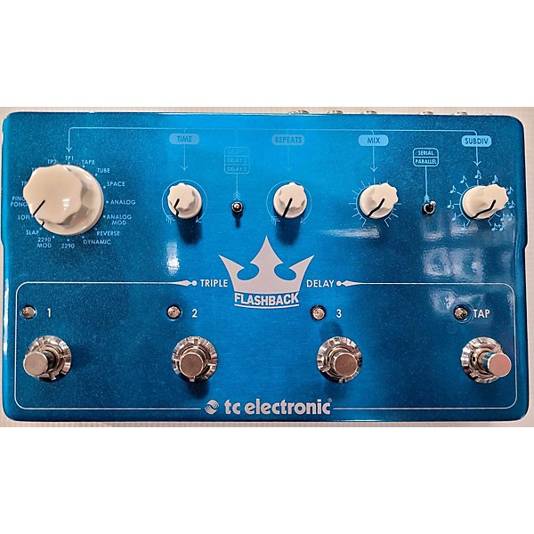 Used TC Electronic Flashback Triple Delay Effect Pedal