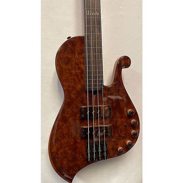 Used Used Faray Xena 4 Fretless Trans Copper Electric Bass Guitar