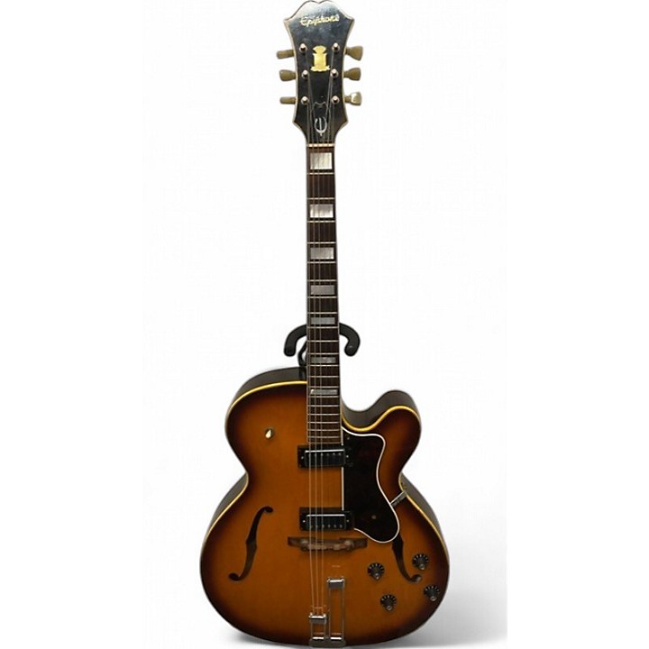 ギターepiphone Vintage 1968 Epiphone E-252 Broadway Sunburst Hollow Body
