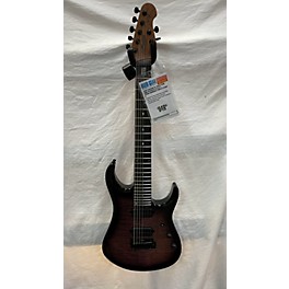 Used Sterling by Music Man Used Sterling By Music Man John Petrucci JP157D 7 String EMINENCE PURPLE FLAME Solid Body Elect...