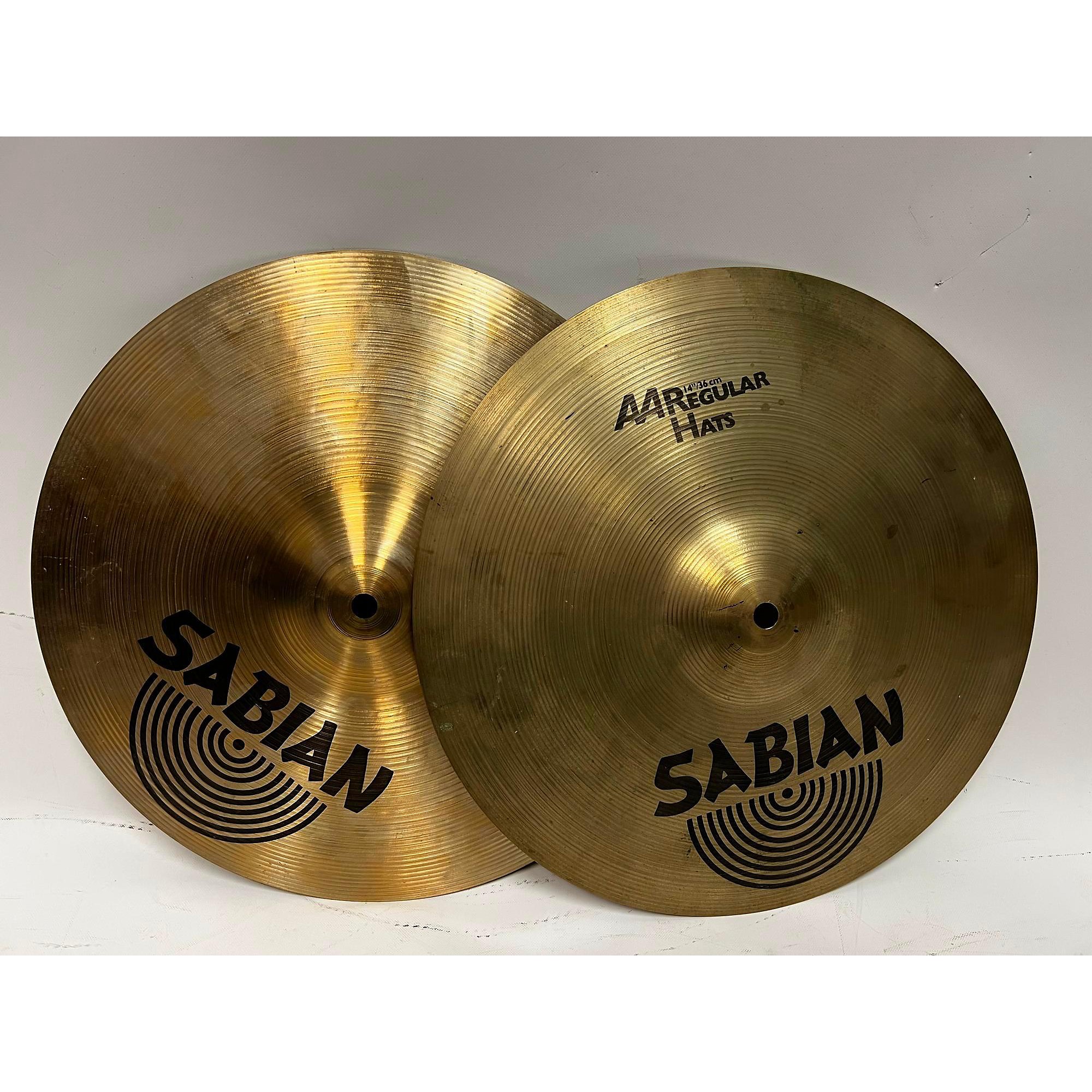 Used SABIAN 14in AA REGULAR HAT PAIR Cymbal | Guitar Center