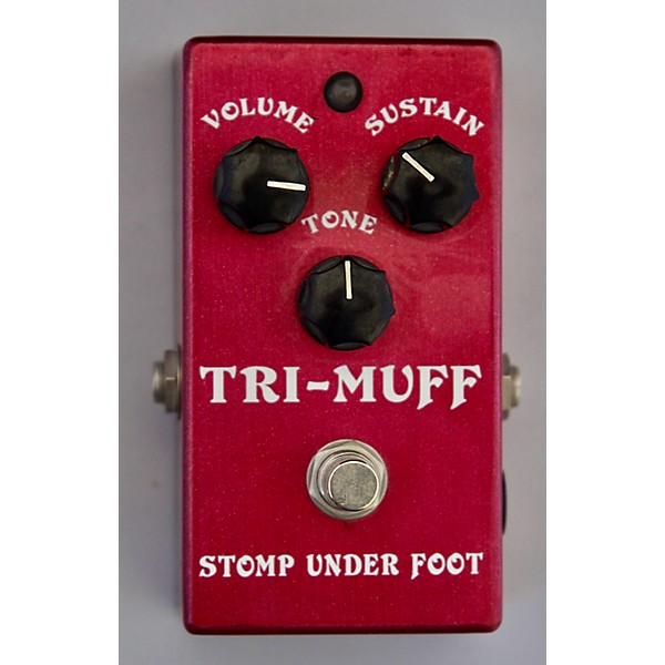 Used Stomp Under Foot Tri-Muff Effect Pedal