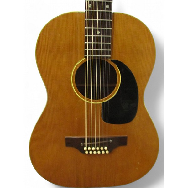Vintage 1970s Gibson B-25N-12 Natural 12 String Acoustic Guitar