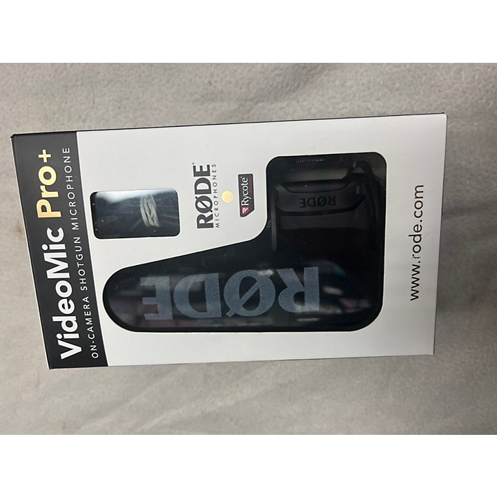 Used RODE Videomic Pro+ Camera Microphones Guitar Center