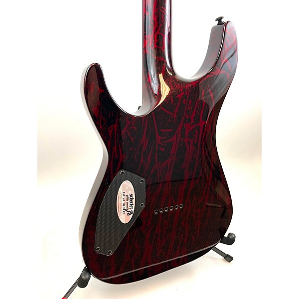 Used Schecter Guitar Research C1 Silver Mountain Solid Body Electric